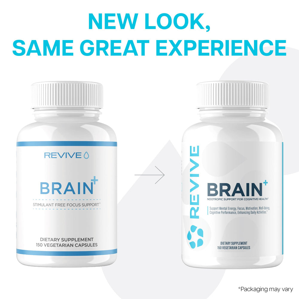 Revive MD Brain Supplement Acetyl-L-Carnitine visual suggests daytime alertness
