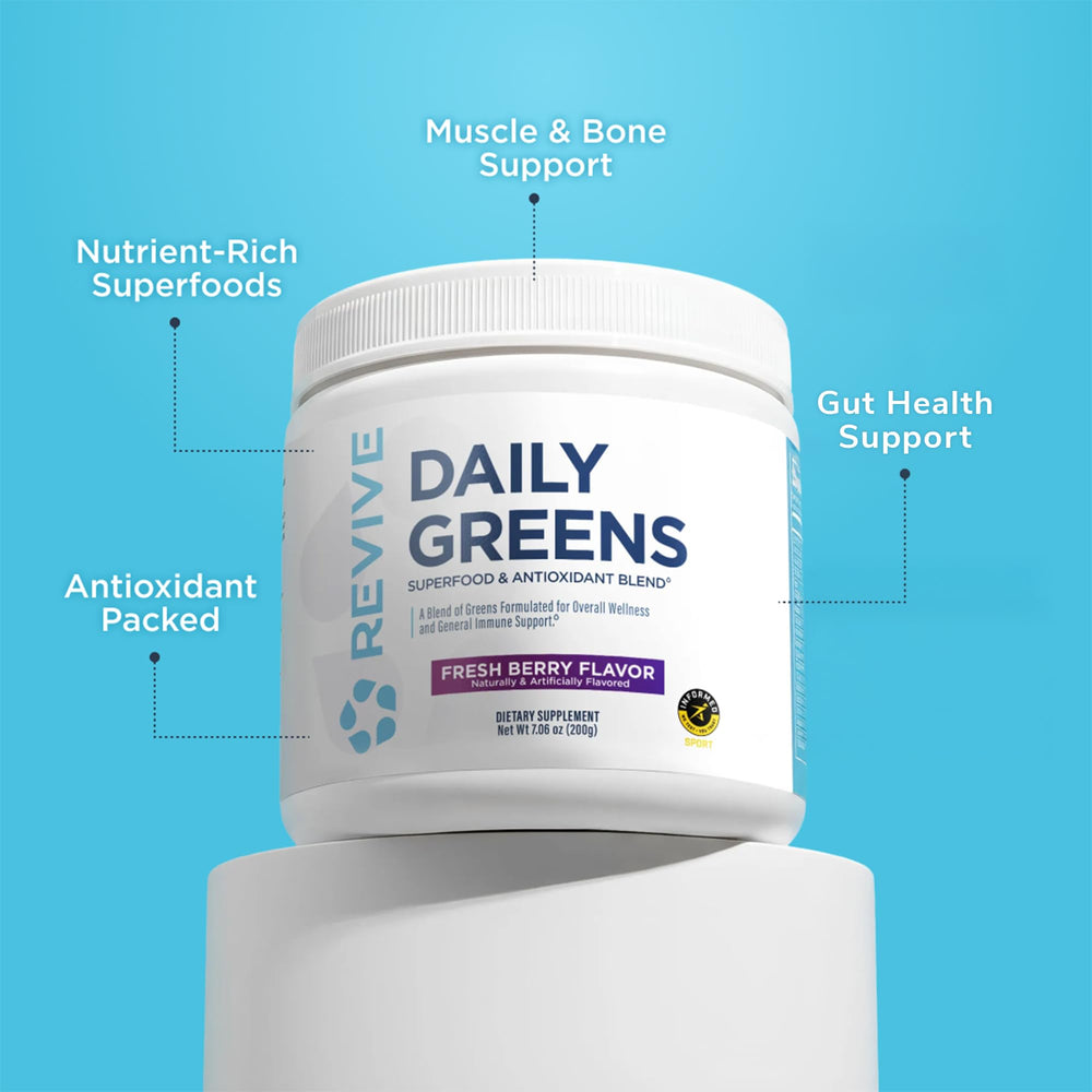 Front label of Revive MD Fresh Berry powder