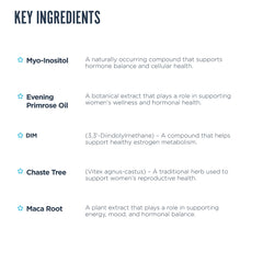 Close-up of Myo-Inositol ingredients from Revive MD Hormone Balance.