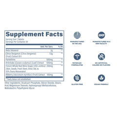 Revive MD Lipid bergamot component visible for citrus blend benefits.