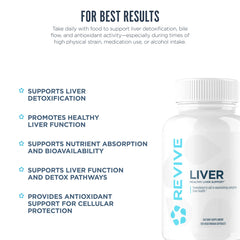 Revive MD N-Acetyl-Cysteine capsules provide convenient antioxidant support