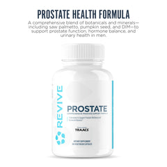 Revive MD Prostate Supplements capsules shown for convenient daily support