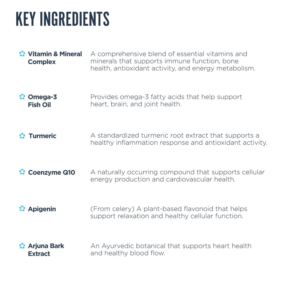 Revive MD turmeric arjuna extract highlights natural ingredients for daily wellness.