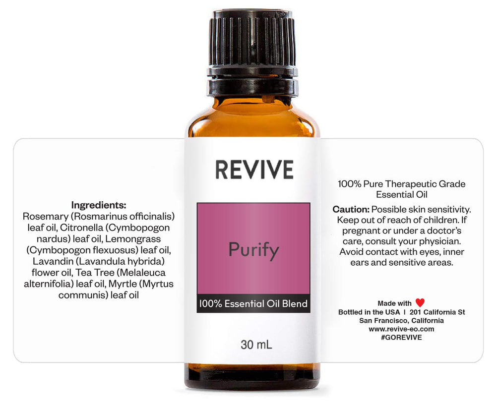 REVIVEEO Purify diffusion mist in a diffuser for fresh air and focus.