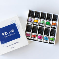 REVIVEEO Lemon bottle for uplifting aromas and digestive support.