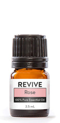 REVIVEEO Rose Essential Oil with Bulgarian rose petals for premium aromatherapy.