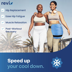 REVIX large gel-filled pack delivers -13F cooling for targeted relief