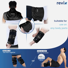 Leak-proof double-seam design prevents gel leakage for reuse.