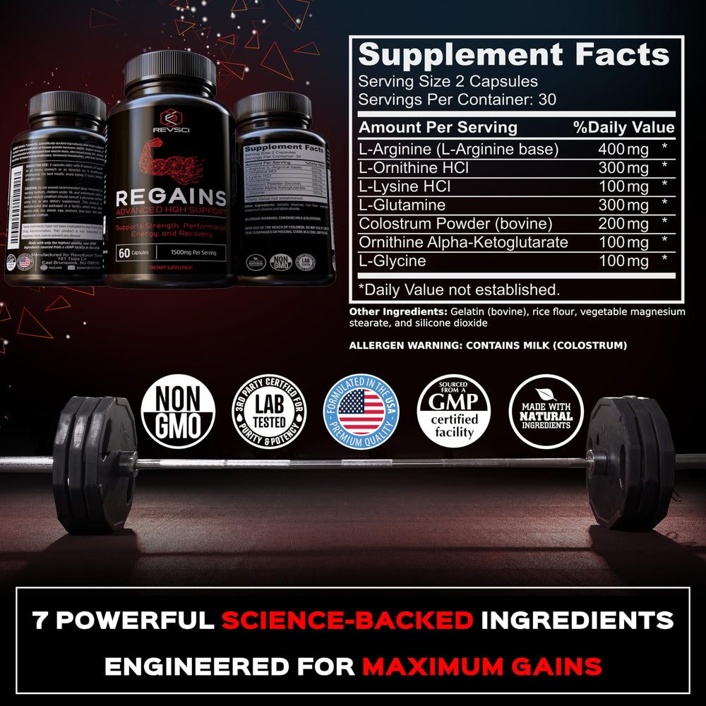 Wellness scene with Regains implying enhanced daily performance and vitality.