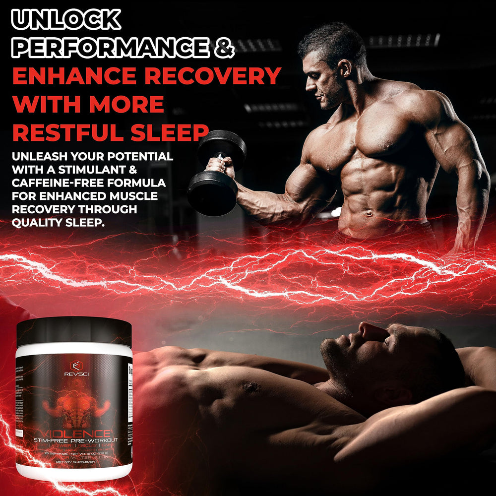 Violence non-stim preworkout dosing chart guides serving customization.
