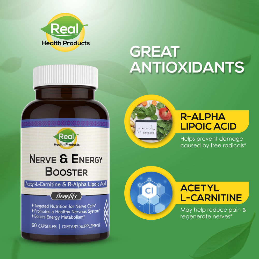 RHP ALA supplement label detail with ingredient highlights and benefits