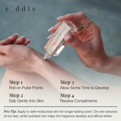 Riddle Original Roll-On packaging design highlighting cruelty-free branding