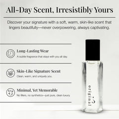 Riddle Original Roll-On applying to pulse points for long-lasting aroma