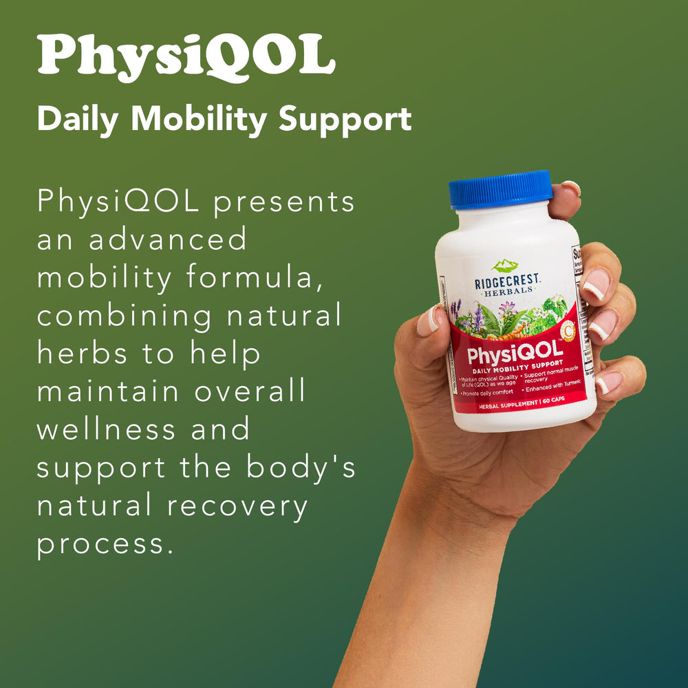 RidgeCrest PhysiQOL on a morning routine setup for daily activity.