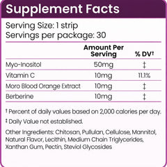 Riize GLP-1 Support Strips compact travel pack for daily routine and cravings support.