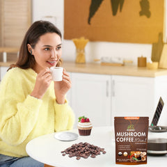 RIOWEGO morning coffee ritual with cup and notebook