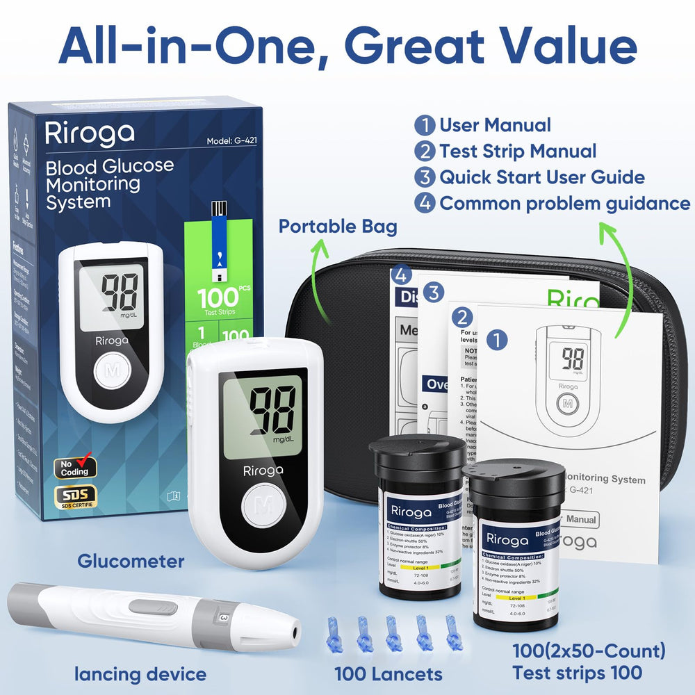 Riroga operation guide and tissue box included for simple setup.