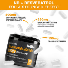 RiRywony Health NAD supplement box front view for aging support