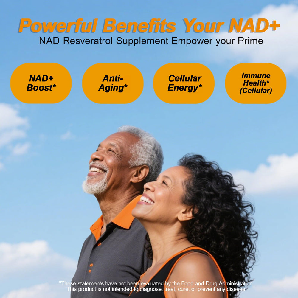 RiRywony Health NAD supplement labeling close-up highlighting NR benefits