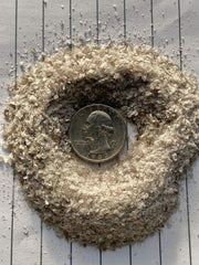 Rise Perspective smoky quartz powder crushed stone for tumbling and lapidary projects.
