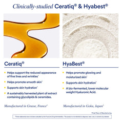 Ritual HyaCera gluten-free and non GMO formulation in packaging.