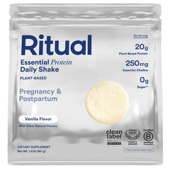Ritual Prenatal vanilla tub: high-quality plant protein for daily pregnancy support