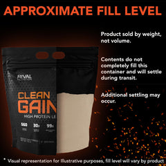 RIVAL NUTRITION Cinnamon Toast Cereal serving guide shows practical daily fueling.