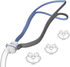 RMH p10 medium nasal pillow provides soft seal for gentle pressure