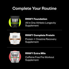 Sour Watermelon flavor visuals for RNWY Extra Mile pre-workout ritual