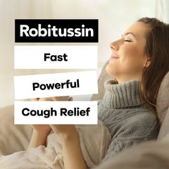 Robitussin Honey DM Max bottle front with real honey flavor label