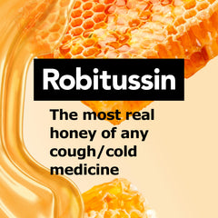Robitussin Honey DM Max label detail highlights True Source Certified honey