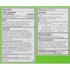 Robitussin two-bottles-pack signaling value and convenience.