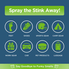 Rocket Pure sports gear deodorizer spray helps gym bags stay odor-free.