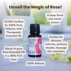 Rocky Mountain Oils Rose aroma diffuser, calming floral notes fill your space.