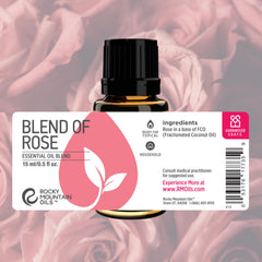 Rocky Mountain Oils Rose candle fragrance, blends into candle scents for ambiance.