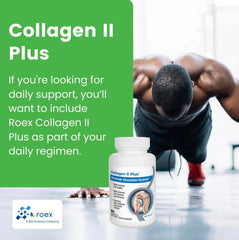 Roex Collagen II Plus packaging showcases clean, modern design.