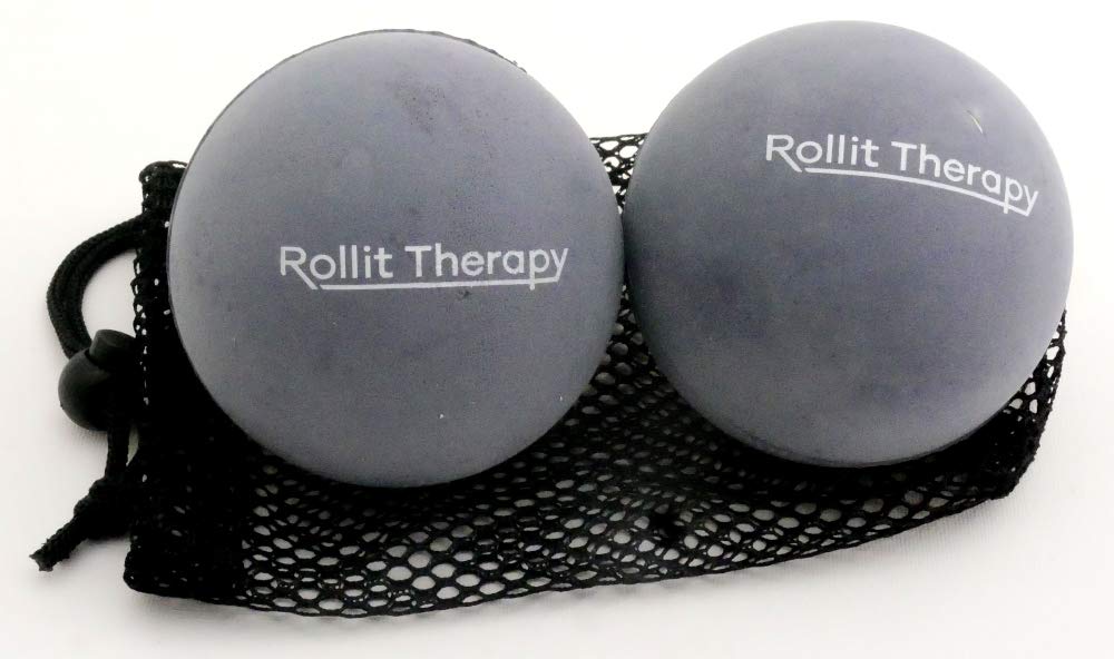 Rollit Therapy Magnus ball pair ready for portable self-care