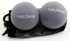 Rollit Therapy Magnus ball pair ready for portable self-care
