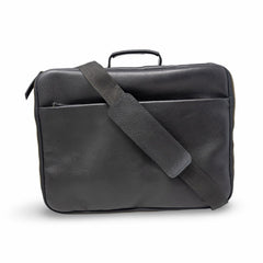 ROMFRE CPAP Travel Bag with full-grain leather for a discreet professional travel look