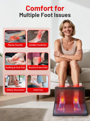 ROMISA red light therapy feet boot side view showing ergonomic wrap