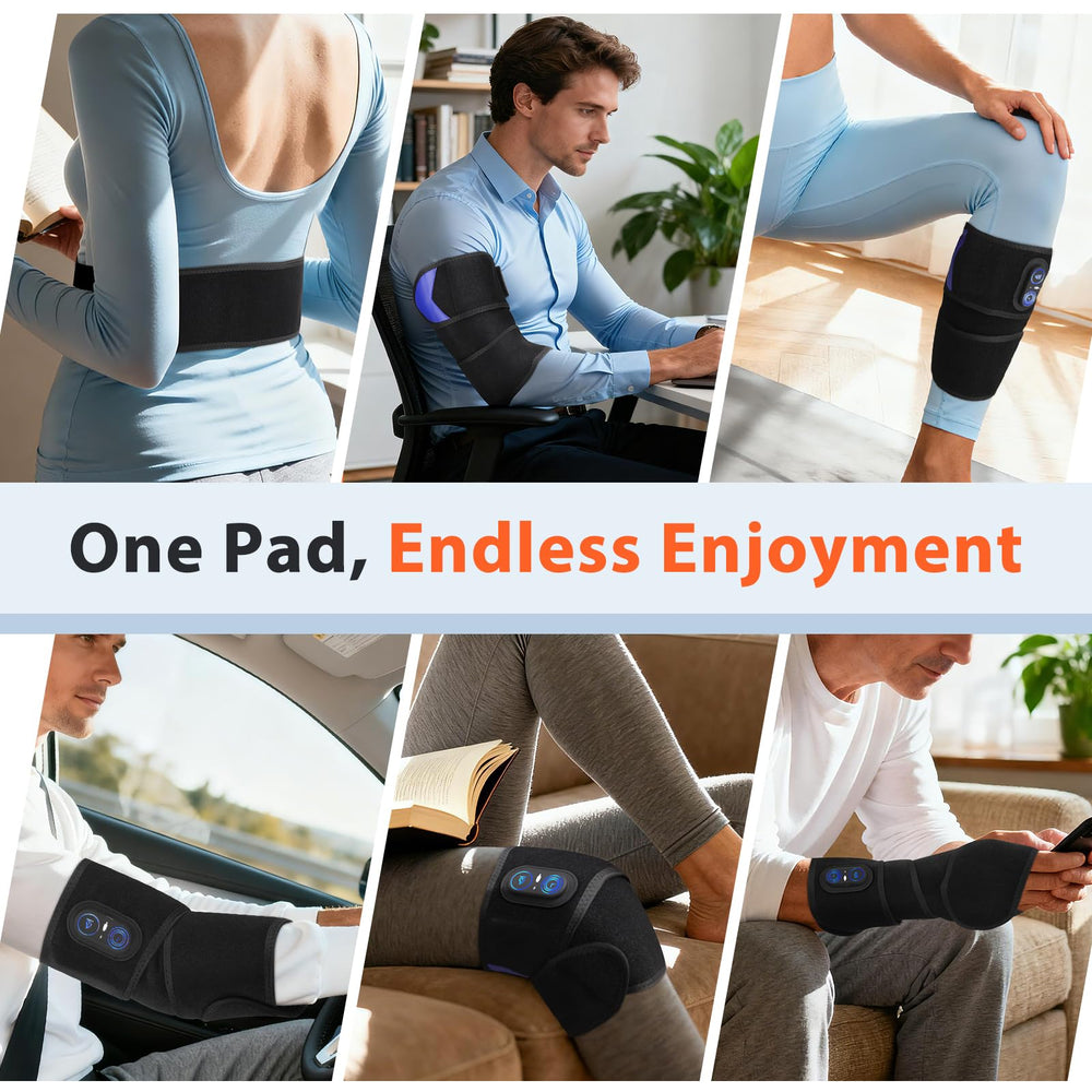 ROMYSE cordless heating pad battery-5000mah powering long sessions