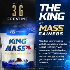 Ronnie Coleman King Mass XL ingredients chart and blend