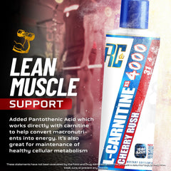 Pouring Ronnie Coleman L-Carnitine XS 4000 liquid for easy serving on the go.