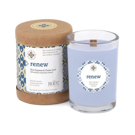 Root Candles Seeking Balance spa candle 6.5oz for tranquil rituals