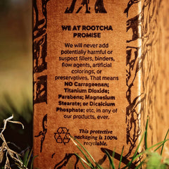 Rootcha athlete recovery scene suggests post-workout mineral support.