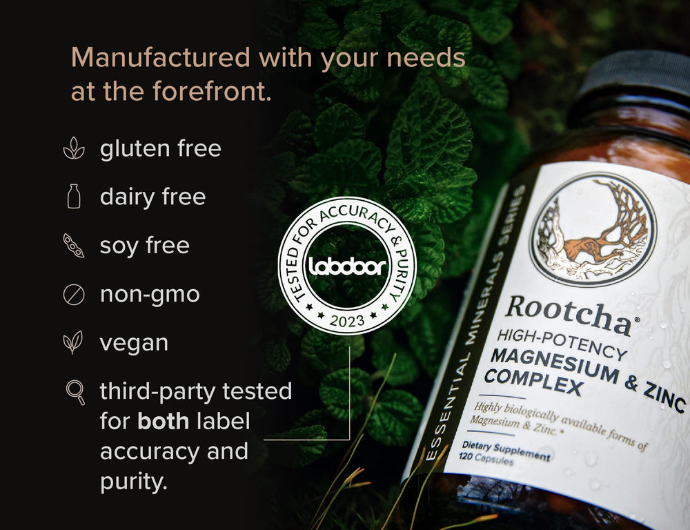 Rootcha COA certificate page confirms transparency and purity.