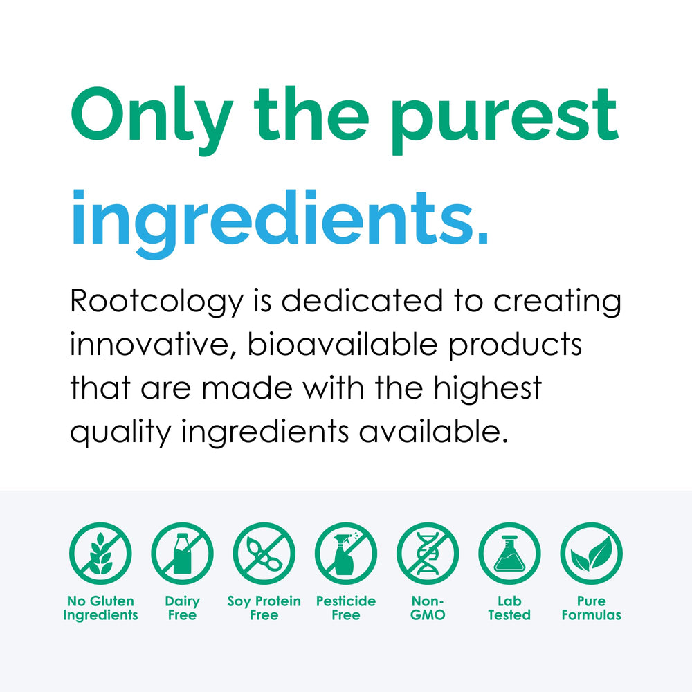 Rootcology Betaine with Pepsin capsules ready for daily meals