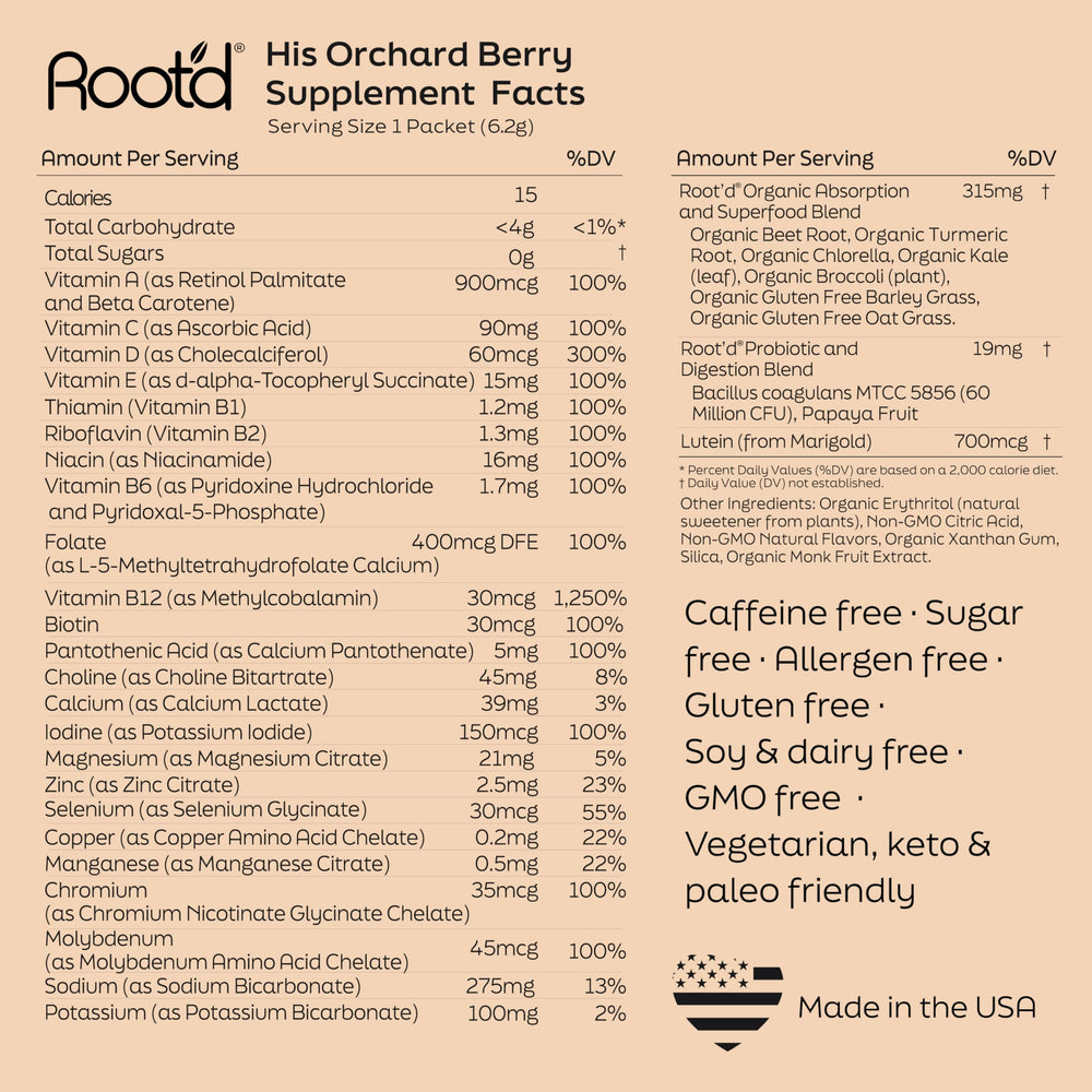 On-the-go Root'd bottle ready for busy hydration routines