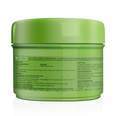 Ross D’Elen green menthol gel applied to skin for cooling relief after activity.