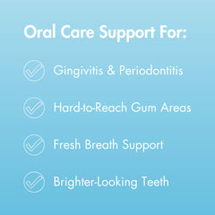 Rotadent Procare gel close-up shows 1.7% hydrogen peroxide